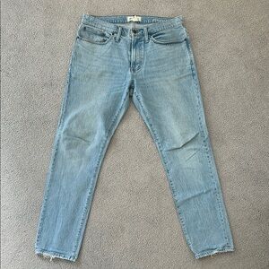 Madewell Athletic Slim Jeans, size 34